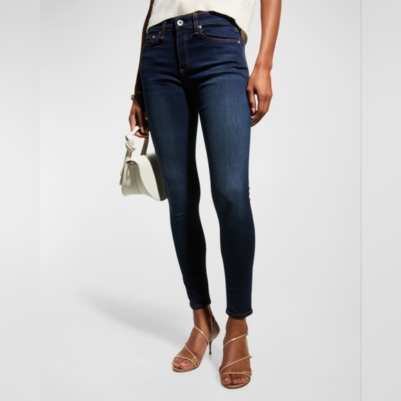 Rag & Bone Cate Mid-Rise Skinny Ankle Jeans - Picture 3 of 17
